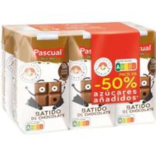 Batido Sabor A Chocolate Pascual Brik 6X200 Ml. (18531905)