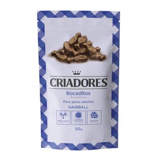 Criadores Bocaditos Hairball De Pavo Para Gatos 0.05Kg