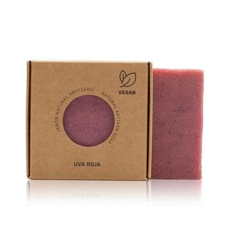 Jabón Natural Premium Uva Roja Pastilla 100 Gr. Sys (8422828198240)