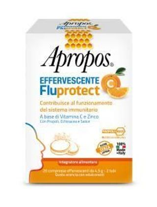 Apropos Fluprotect C Effervescente Difese Immunitarie 20 Compresse