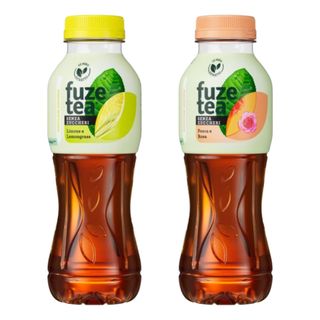 Pack Fuzetea Senza Zuccheri Tè Freddo Limone e Lemongrass & Pesca e Rosa 400ml