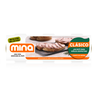 Paté Mina 3 Uds.