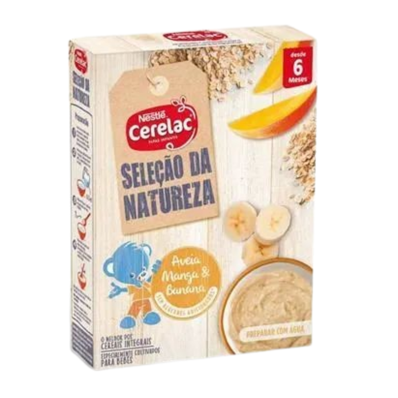 Cerelac Papa Infantil Integral Aveia, Manga e Banana 240g