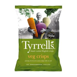 Tyrrels Vegcrisps Mix Tub.G125