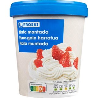 Nata Montada Eroski, Tarrina 500 Ml. (25464710)