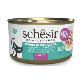 Schesir cat gr.70 in brodo di tonno e orata