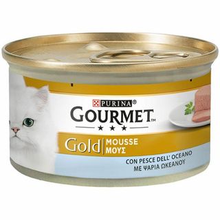 Comida Gato Pescado Del Oceano Gourmet Gold 85G