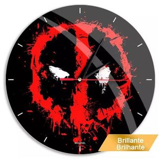 Reloj De Pared Marvel Deadpool (5903537969510)