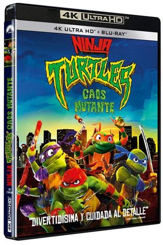 Ninja Turtles: Caos Mutante - Uhd + Blu-Ray (8421394101470)