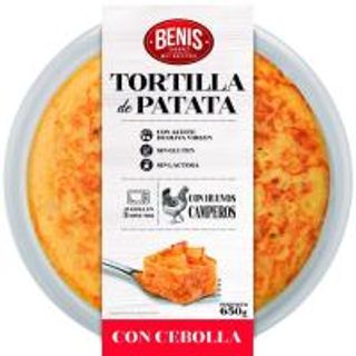Tortilla De Patatas Fresca Con Cebolla Benis, 1 Ud, 650 G (24141129)