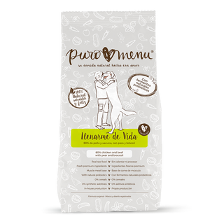 Puromenu Perro Llenarme De Vida Vacuno/Pollo 2Kg