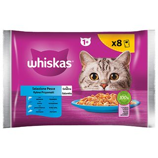Whiskas Karma dla kota Rybne Przysmaki, 8x85 g