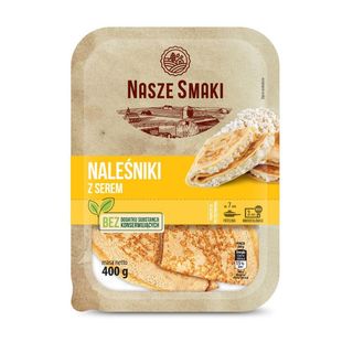 Nasze Smaki Naleśniki z serem 400 g