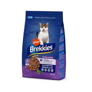 Affinity Brekkies Esterilizados Pollo Pienso Para Gatos 3Kg