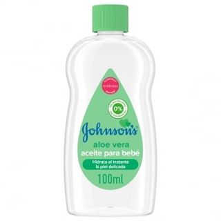 Aceite Aloe Vera Hidrata Y Nutre Al Instante Johnson'S Baby 100 Ml.