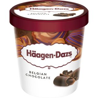 Haagen-Dazs Gelado de Chocolate Belga embalagem 460 ml - 18954402154