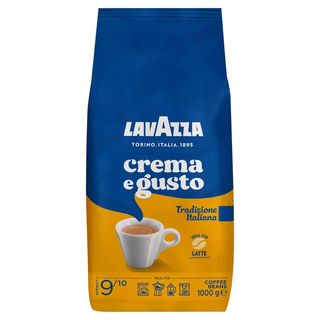 Lavazza Crema E Gusto Tradizione Italiana Mieszanka palonych ziaren kawy 1000 g