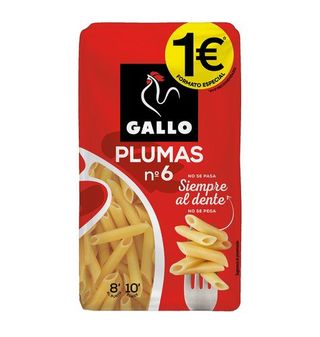 Pasta Gallo Pluma N.6 400 G