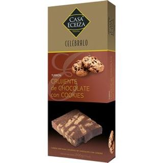 ECEIZA Turrón Crujiente Chocolate Y Cookies 200 G