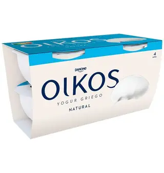 Yogur Danone Oikos Natural 4 Uds.