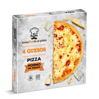 Pizza 4 Quesos Al Punto Dia 400 G