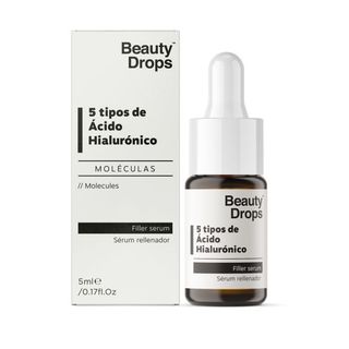 Serum Rellenador 5 Tipos de Ácido Hialurónico - Beauty Drops - 5 ml 8435534411626