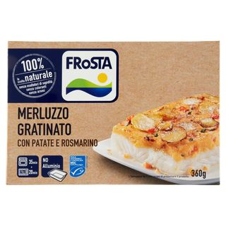 Frosta Merluzzo Gratinato con Patate e Rosmarino 360 g