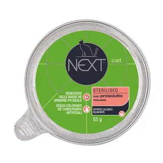 Next cat vasc gr.85 mousse sterilised prosciutto