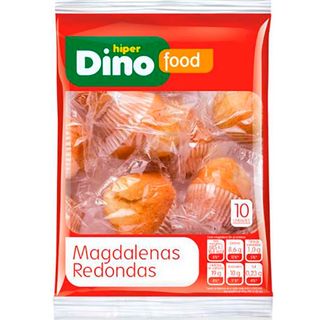 HiperDino magdalenas redondas 360 g