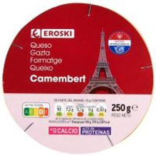 Queso Eroski Camembert 250G (7017445)