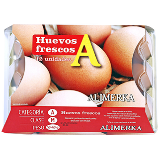 Huevos A-M Alimerka La Docena
