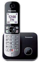 Teléfono Inalámbrico Panasonic Dect Kx-Tg6851Sp Negro (5025232675616)