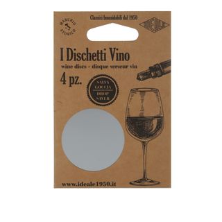 Set 4 dischetti vino - IPAC - IPA000497NOC