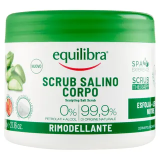 Equilibra Scrub Salino Corpo Rimodellante 600 G