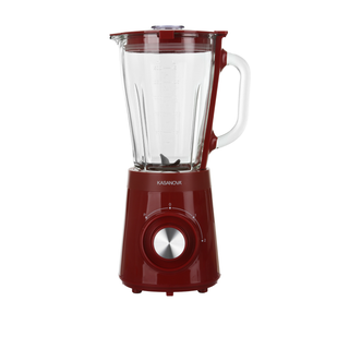 Frullatore con brocca in vetro 1,5 L - rosso 