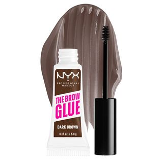 Gel Fijador Cejas The Brow Glue - NYX Professional Make Up - Dark brown 800897233815
