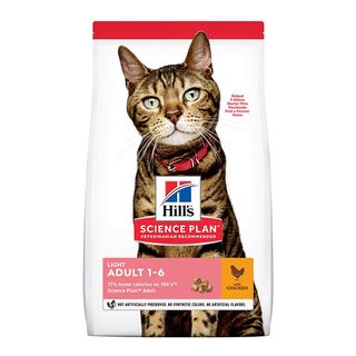 Hill'S Science Plan Light Adult Pollo Pienso Para Gatos 1.5Kg