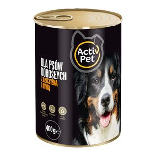 Activ Pet Karma dla psa z dziczyzną i dynią, 400 g