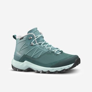 Botas De Montaña Y Trekking Impermeables Mujer Quechua Mh500 40 Verde
