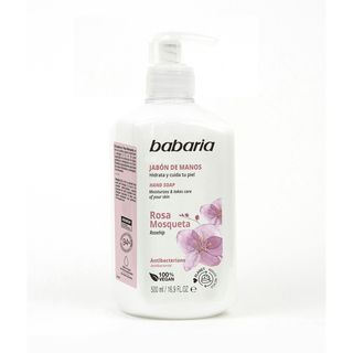 Jabón De Manos Rosa Mosqueta - Babaria - 500Ml (234355)