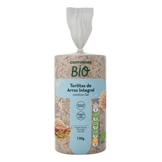 Tortitas de Arroz sem Glúten Continente Bio (emb. 130 gr)