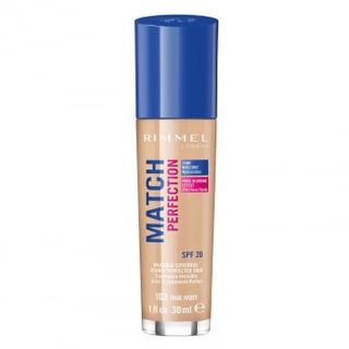 Base De Maquillaje Match Perfection Nº 103 Rimmel 30 Ml.