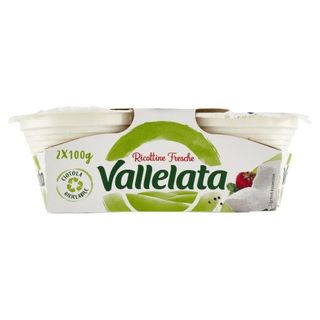 Vallelata Ricottine Fresche 2 x 100 g