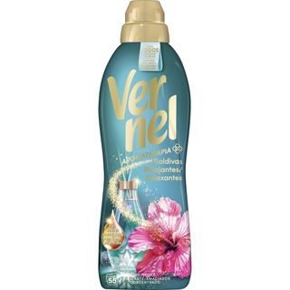 Suavizante Ropa Concentrado Aromaterapia Maldivas, Botella 55 Lavados