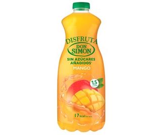 Néctar sin Azúcar Añadido de Mango Don Simon Disfruta Botella de 1,5 L