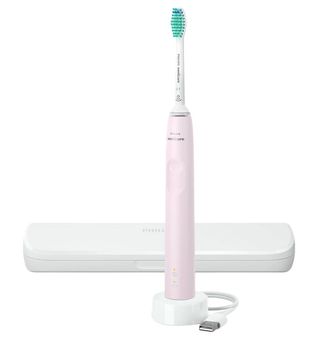 Philips Sonicare + Travel Case Seria 3100 Różowa Hx3673/11