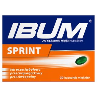 Ibum Sprint 200 mg 30 kapsułek