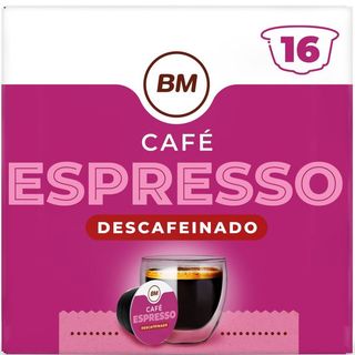 BM Café Descafeinado Espresso 16 Cápsulas