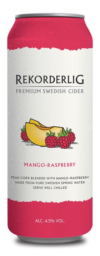 Rekorderlig sidra de mango and frambuesa lata 50 cl