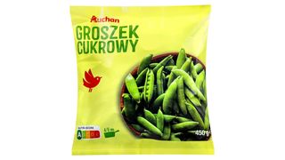 Auchan - Groszek cukrowy - 450 g